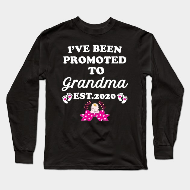 I have been promoted to Grandma Long Sleeve T-Shirt by Work Memes